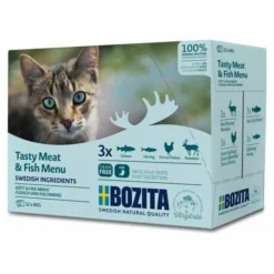 Bozita Multibox Kött & Fisk 12x85g