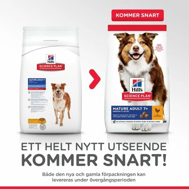 Hill's Science Plan Dog Mature Adult 7+ Medium Chicken - Bild 6