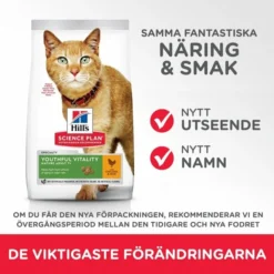 Hill's Science Plan Cat Mature Adult 7+ Senior Vitality Chicken & Rice