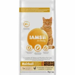 Iams For Vitality Cat Adult Hairball Chicken