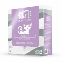 Monster Kattsand Fresh Lavender 10 Liter