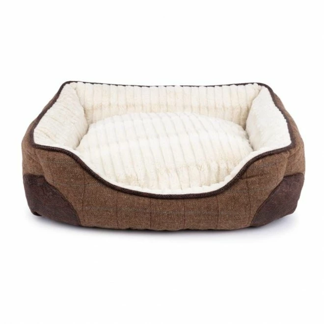 Basic Tweedy Bädd Brun